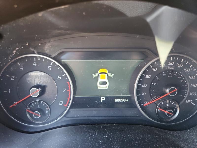 2018 Kia Stinger VIN KNAE55LC1J6018268 COPART salvage auction — FRONT END, Co - Public - Salvage Title, sold $5,200 on 2026-07-27 (photo 9)