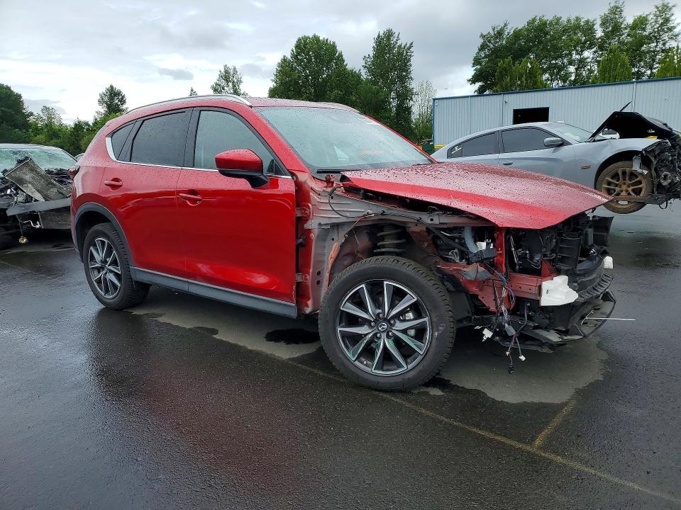 2018 Mazda Cx-5 VIN JM3KFBCM3J0311724 COPART salvage auction — FRONT END, Or - Salvage Title Certificate, sold $6,000 on 2026-07-06 (photo 4)