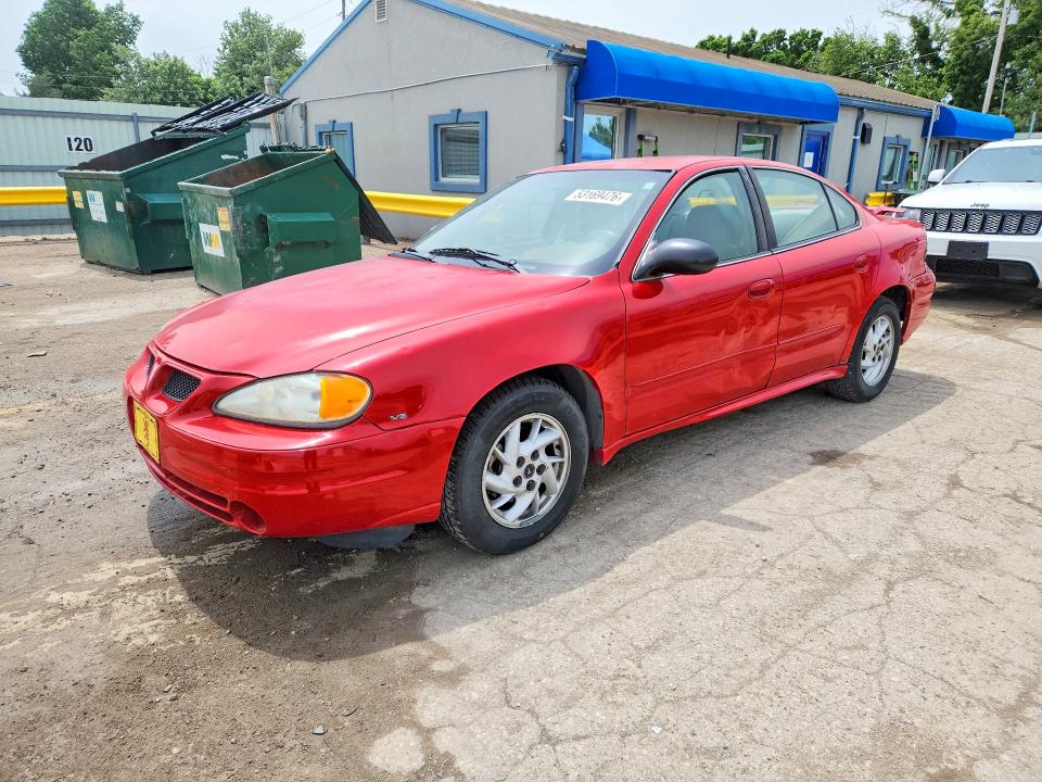 2004 Pontiac Grand am VIN 1G2NF52E74M584667 COPART salvage auction — HAIL, Ks - Cert Of Title-Salvage, sold $325 on 2026-07-06 (photo 1)