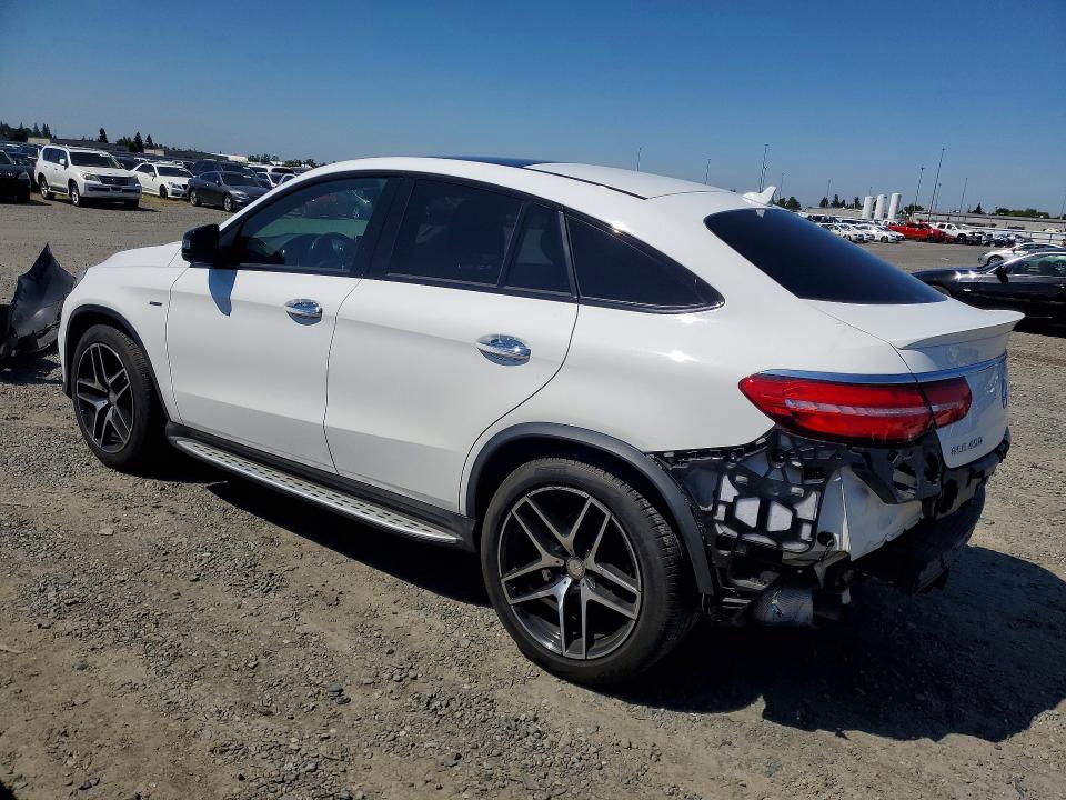 2016 Mercedes-benz VIN 4JGED6EB4GA014197 COPART salvage auction — REAR END, Ca - Salvage Certificate, sold $16,400 on 2026-07-02 (photo 2)