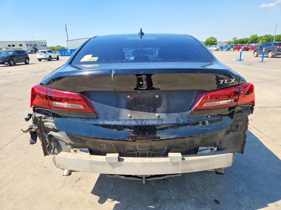 2015 Acura Tlx VIN 19UUB1F35FA027878 COPART salvage auction — REAR END, Tx - Salvage Vehicle Title, sold $1,150 on 2026-07-02 (photo 6)