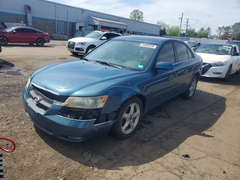 2006 Hyundai Sonata VIN 5NPEU46F46H041062 COPART salvage auction — FRONT END, Ct - Bill Of Sale - Parts Only, sold $475 on 2026-07-10 (photo 1)