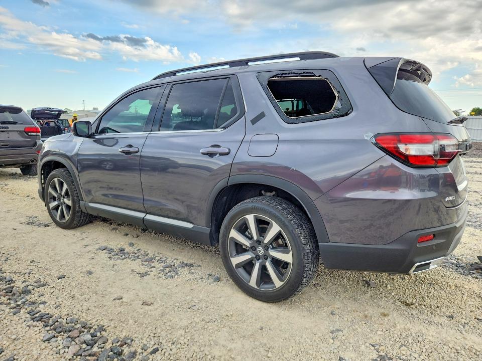 2025 Honda Pilot VIN 5FNYG1H73SB076144 COPART salvage auction — HAIL, MO - SALVAGE CERTIFICATE OF TITLE, sold $22,900 on 2026-07-27 (photo 2)