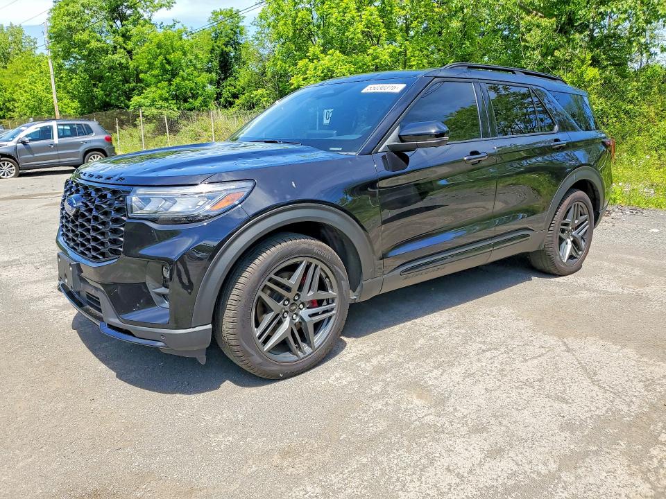 2025 Ford Explorer VIN 1FMWK8GC8SGC18406 COPART salvage auction — HAIL, NJ - CERT OF TITLE-SALVAGE, sold $27,500 on 2026-07-28 (photo 1)