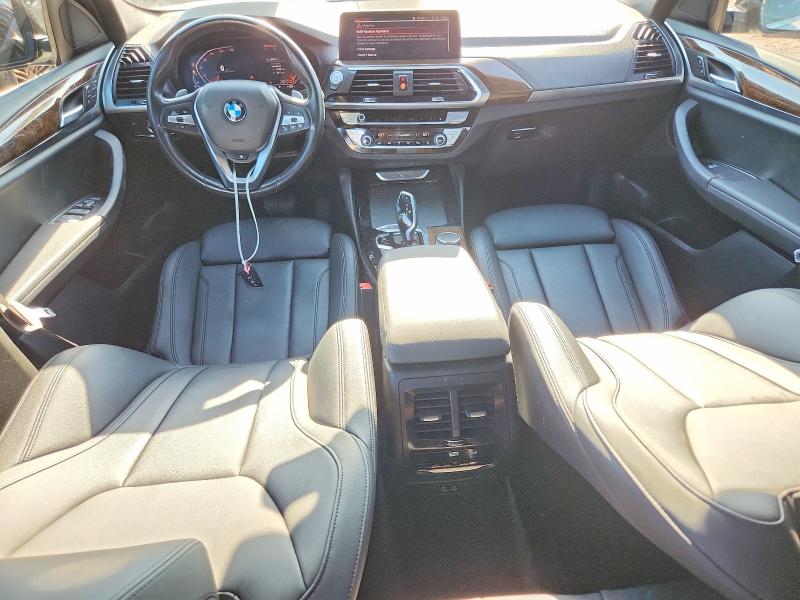 2020 BMW X4 VIN 5UX2V1C05L9C53005 COPART salvage auction — FRONT END, Tx - Salvage Vehicle Title, sold $200 on 2026-07-24 (photo 8)