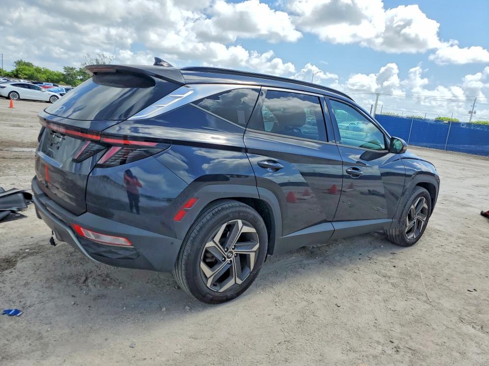 2022 Hyundai VIN KM8JE3AE2NU046457 COPART salvage auction — REAR END, Fl - Certificate Of Destruction, sold $6,600 on 2026-07-08 (photo 3)