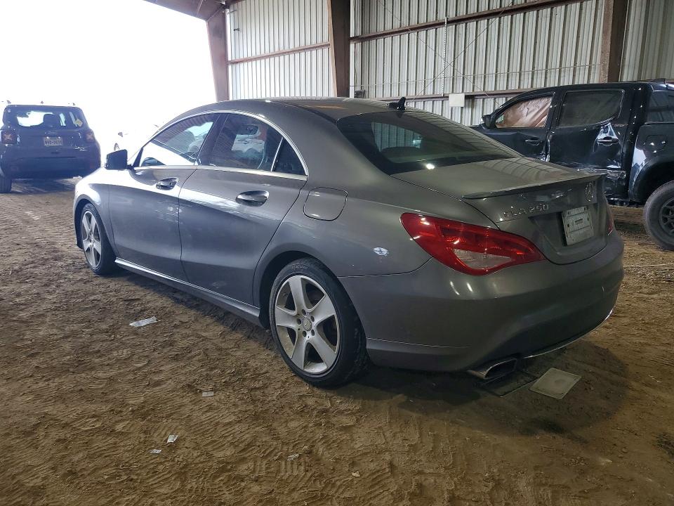 2016 Mercedes-benz Cla-klasse VIN WDDSJ4EB4GN292505 COPART salvage auction — MINOR DENT/SCRATCHES, Tx - Salvage Vehicle Title, sold $1,950 on 2026-07-16 (photo 2)