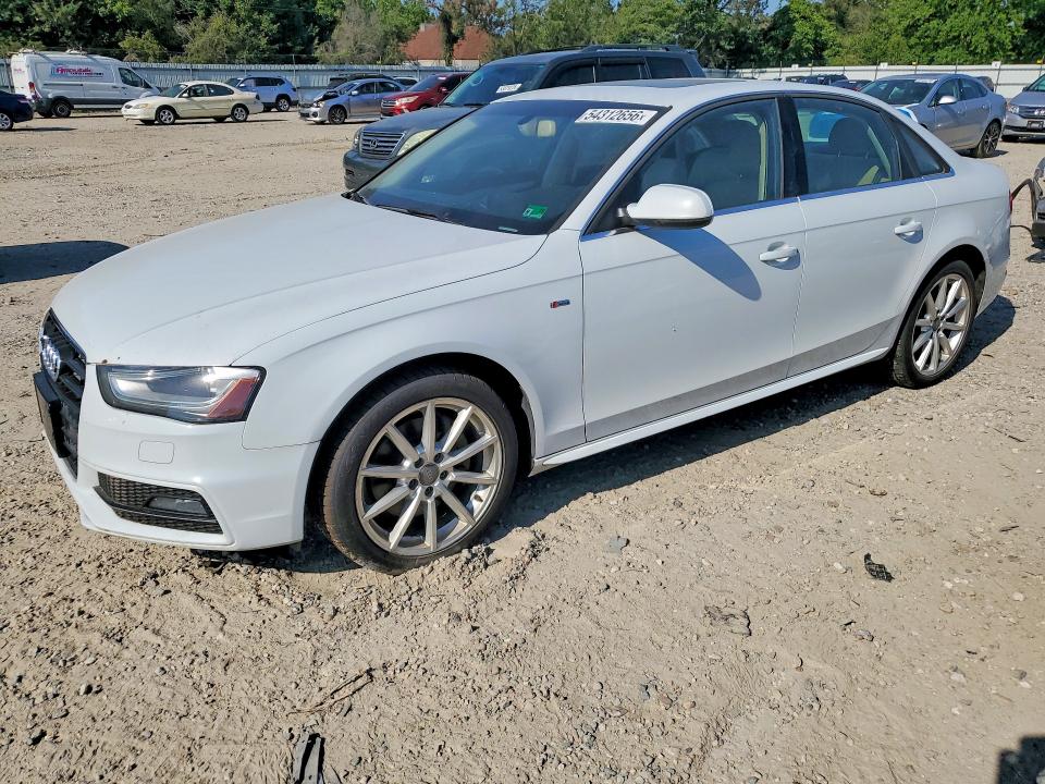 2014 Audi A4 VIN WAUFFBFL9EN022866 COPART salvage auction — MECHANICAL, Va - Certificate Of Title, sold $750 on 2026-07-07 (photo 1)
