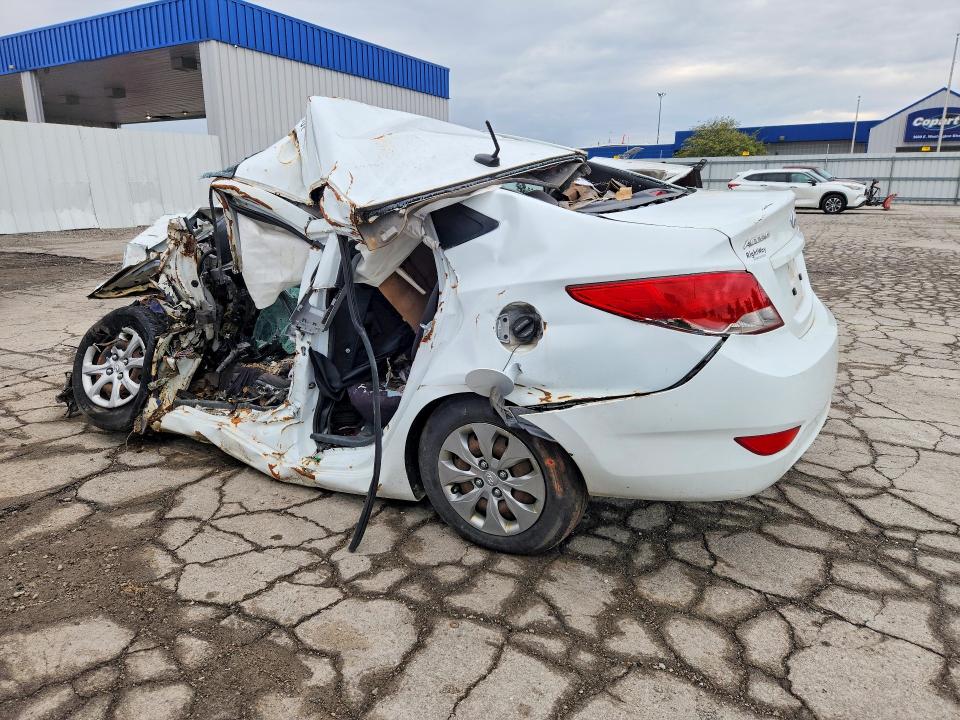 2017 Hyundai Accent VIN KMHCT4AE9HU192931 COPART salvage auction — ALL OVER, In - Cert Of Title-Salvage Title, sold $90 on 2026-07-06 (photo 2)