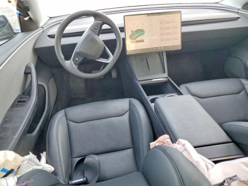 2025 Tesla VIN 5YJ3E1EA6SF005603 COPART salvage auction — REAR END, FL - CERT OF TITLE SLVG REBUILDABLE, sold $10,600 on 2026-07-31 (photo 8)