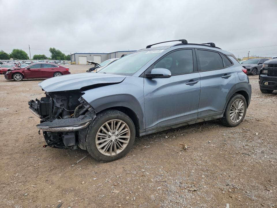 2021 Hyundai Kona VIN KM8K62AA8MU626996 COPART salvage auction — FRONT END, Ok - Cert Of Title-Salvage, sold $2,250 on 2026-07-09 (photo 1)