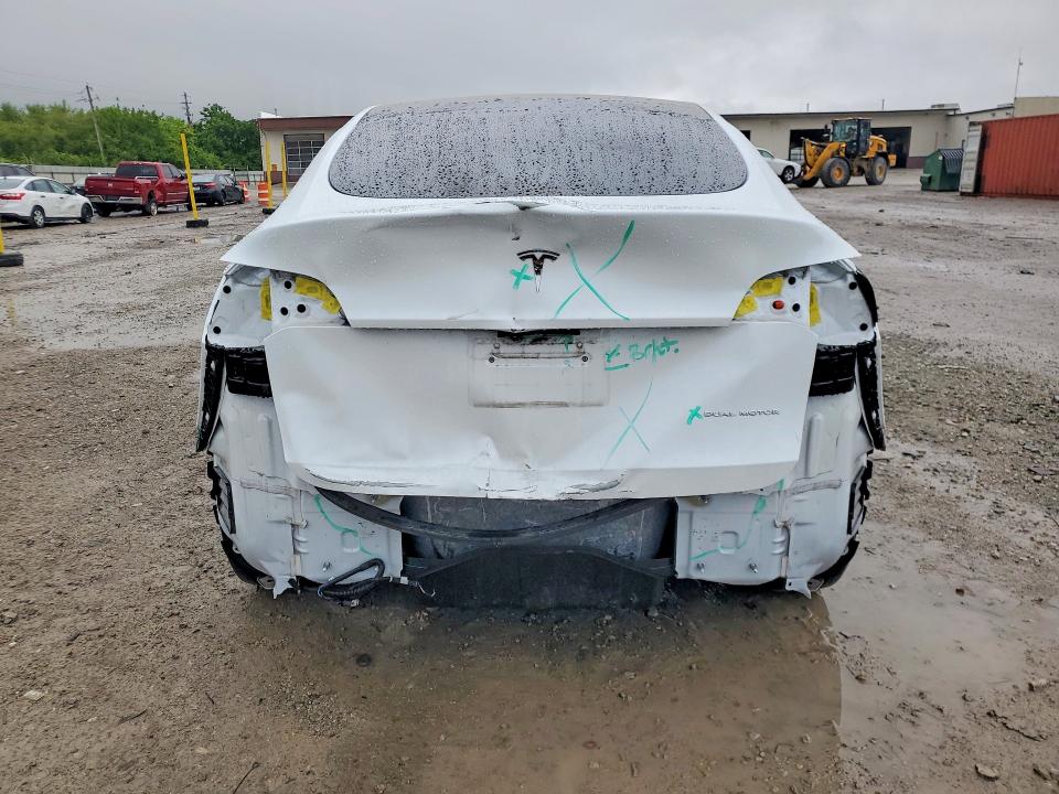2023 Tesla Model y VIN 7SAYGDEE4PF791495 COPART salvage auction — FRONT END, In - Cert Of Title-Salvage Title, sold $10,900 on 2026-07-10 (photo 6)