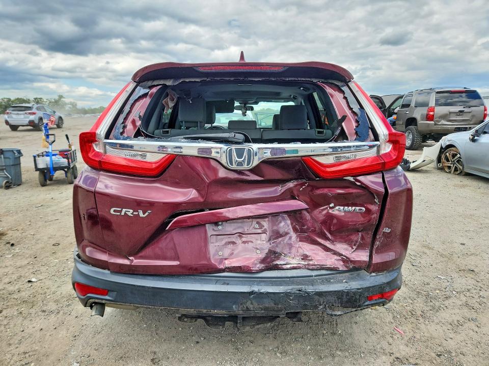 2018 Honda Cr-v VIN 7FARW2H58JE047172 COPART salvage auction — REAR END, Va - Cert Of Title - Salvage, sold $6,200 on 2026-07-08 (photo 6)