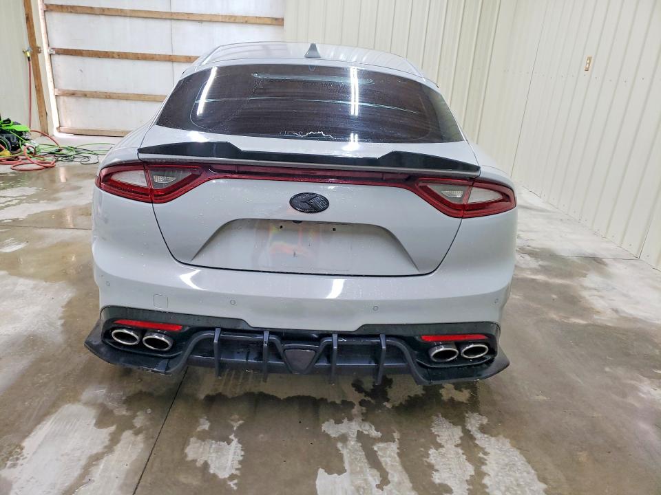 2018 Kia Stinger VIN KNAE55LCXJ6018320 COPART salvage auction — FRONT END, Tn - Salvage Certificate, sold $3,400 on 2026-07-28 (photo 6)