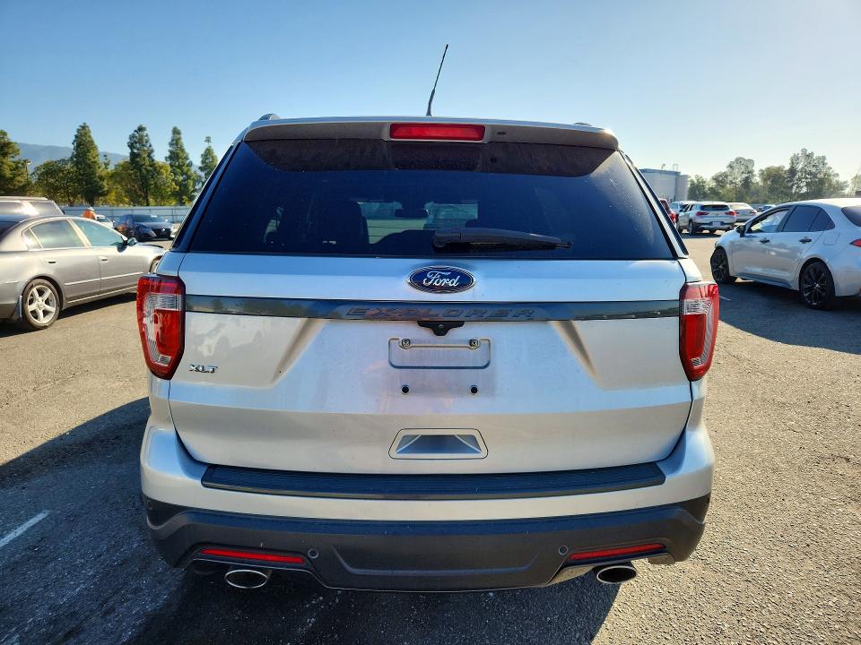 2018 Ford Explorer VIN 1FM5K7D8XJGA55925 COPART salvage auction — UNDERCARRIAGE, CA - SALVAGE CERTIFICATE, sold $925 on 2026-07-30 (photo 6)