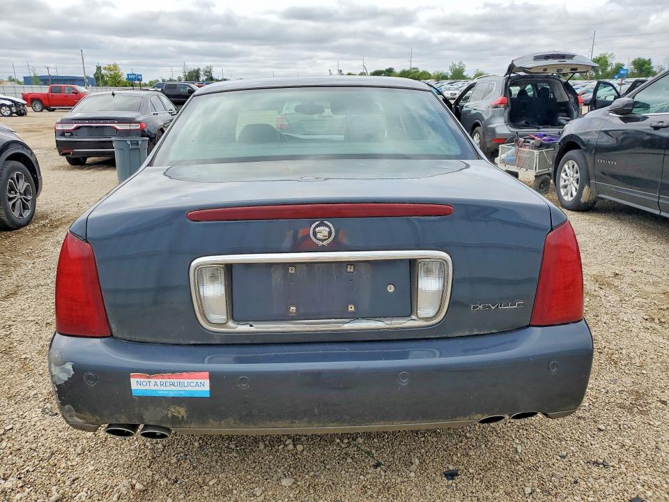 2000 Cadillac Deville VIN 1G6KD54Y7YU206482 COPART salvage auction — HAIL, IA - CERT OF TITLE-SALVAGE TITLE, sold $300 on 2026-07-08 (photo 6)