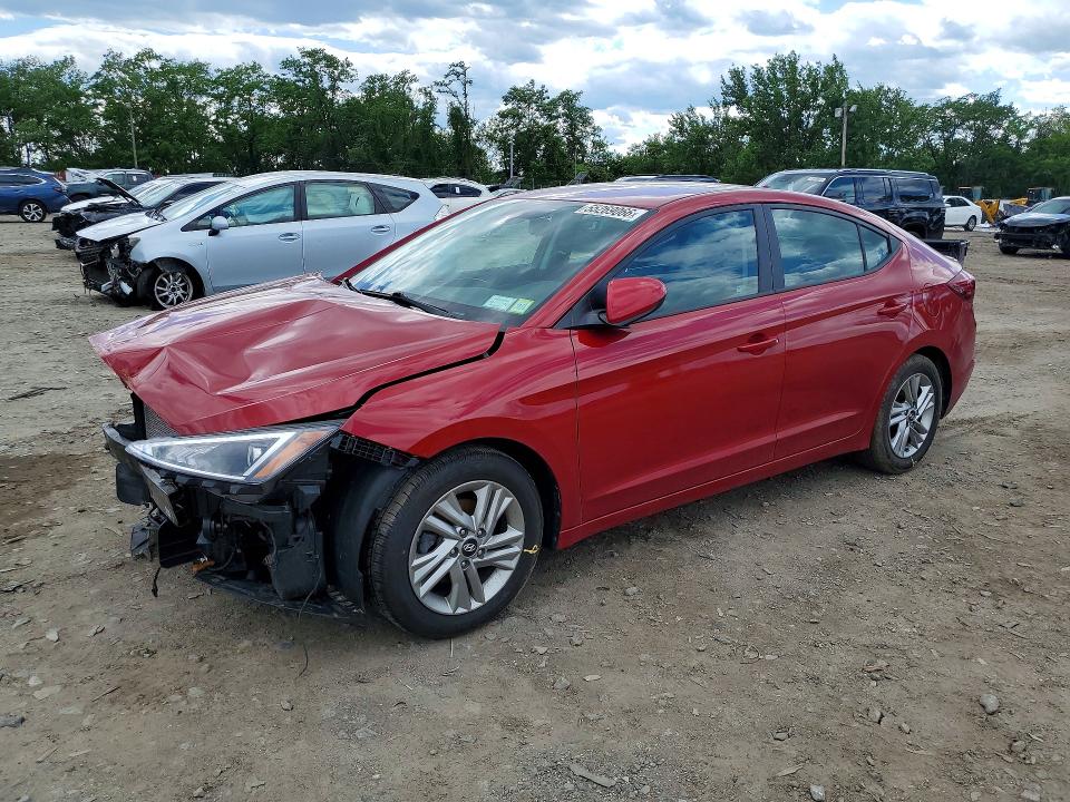 2020 Hyundai VIN KMHD84LFXLU984235 COPART salvage auction — FRONT END, Md - Cert Of Salvage > 75% Damage, sold $2,500 on 2026-07-18 (photo 1)