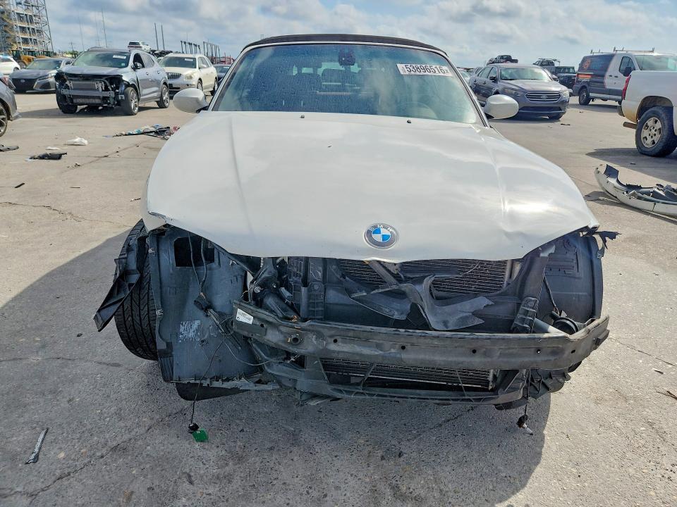 2009 BMW 1 series VIN WBAUL73599VJ76714 COPART salvage auction — FRONT END, Id - Salvage Certificate Of Title, sold $70 on 2026-07-29 (photo 5)