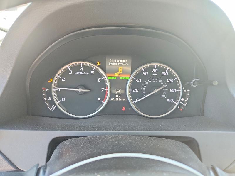 2018 Acura Rdx VIN 5J8TB4H7XJL002758 COPART salvage auction — SIDE, Nj - Cert Of Title-Salvage, sold $7,700 on 2026-07-21 (photo 9)