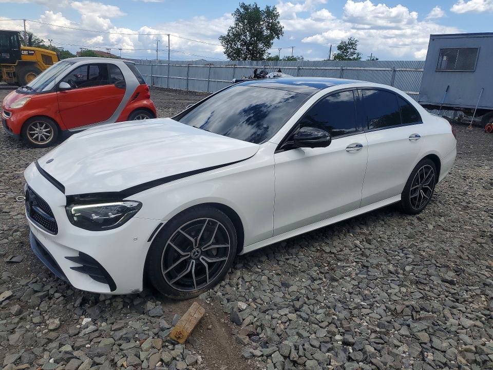 2021 Mercedes-benz E-klasse VIN W1KZF8EB9MA920925 COPART salvage auction — FRONT END, Ny - Mv-907A Salvage Certificate, sold $5,700 on 2026-07-23 (photo 1)