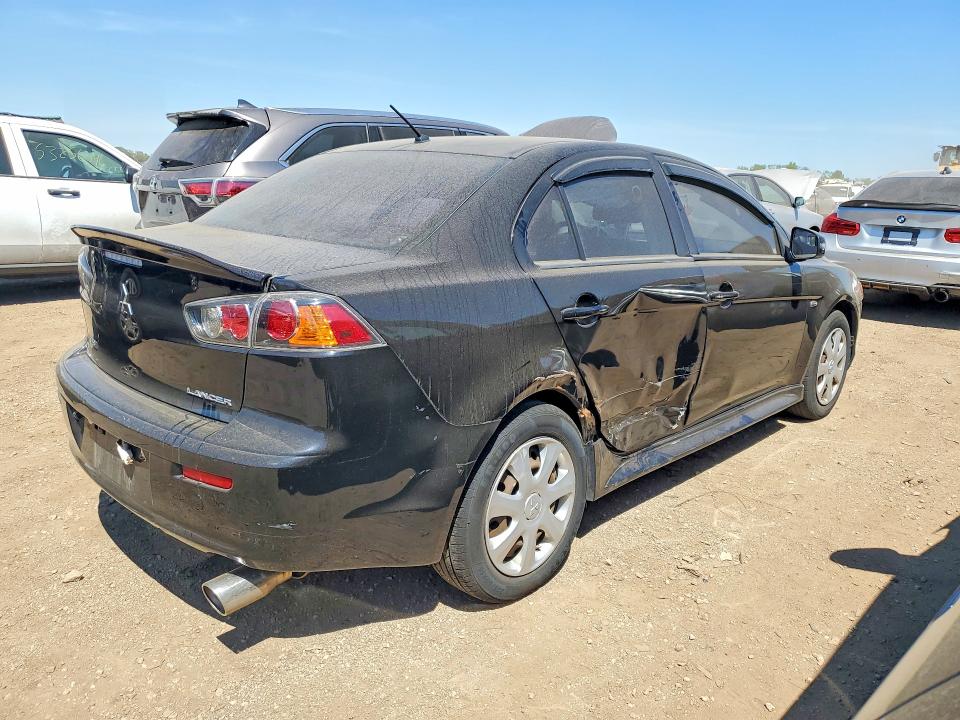 2015 Mitsubishi Lancer VIN JA32U2FU9FU020640 COPART salvage auction — SIDE, Il - Salvage Certificate, sold $425 on 2026-07-07 (photo 3)
