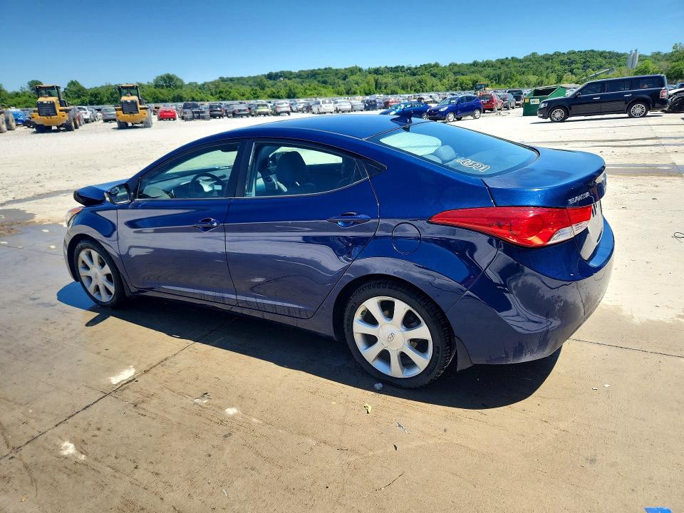 2013 Hyundai VIN KMHDH4AE5DU633969 COPART salvage auction — FRONT END, Il - Salvage Certificate, sold $1,000 on 2026-07-06 (photo 2)