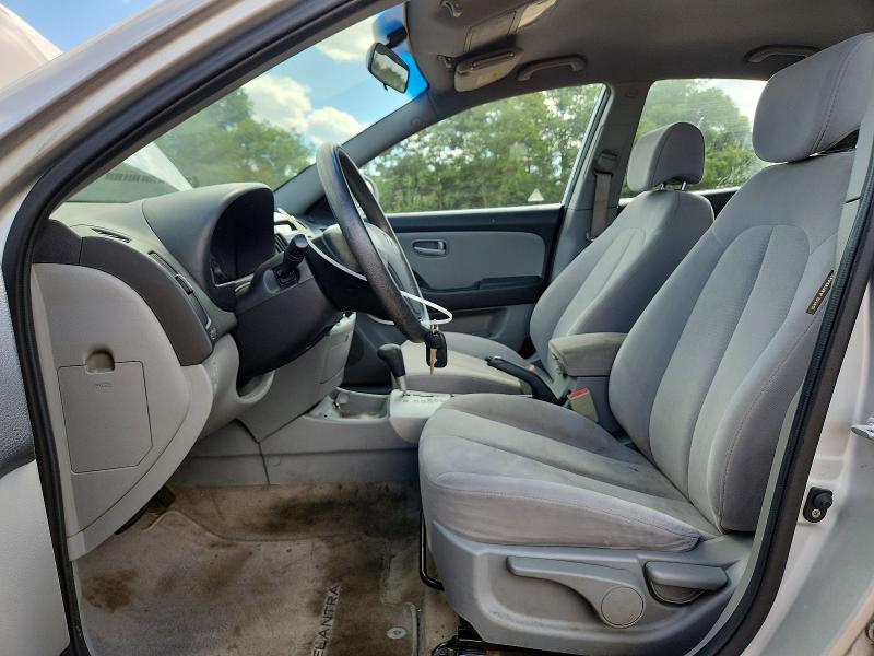 2007 Hyundai Elantra VIN KMHDU46D87U220184 COPART salvage auction — REAR END, Nc - Salvage Certificate Of Title, sold $300 on 2026-07-27 (photo 7)