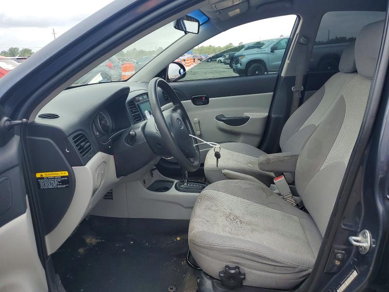 2009 Hyundai Accent VIN KMHCN46C09U288756 COPART salvage auction — REAR END, TX - SALVAGE VEHICLE TITLE (P), sold $250 on 2026-07-16 (photo 7)