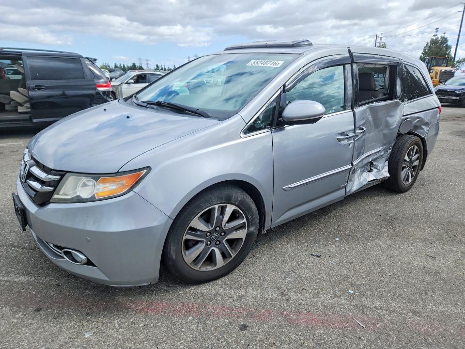 2016 Honda VIN 5FNRL5H91GB167168 COPART salvage auction — SIDE, Ca - Salvage Certificate, sold $2,700 on 2026-07-02 (photo 1)