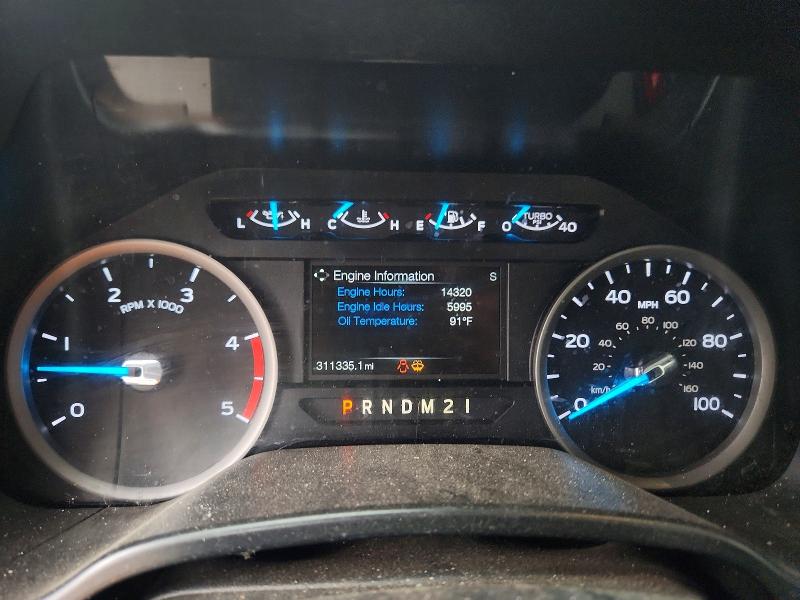 2019 Ford F550 VIN 1FDUF5HT4KDA08010 COPART salvage auction — SIDE, Tx - Certificate Of Title, sold $2,800 on 2026-07-30 (photo 9)