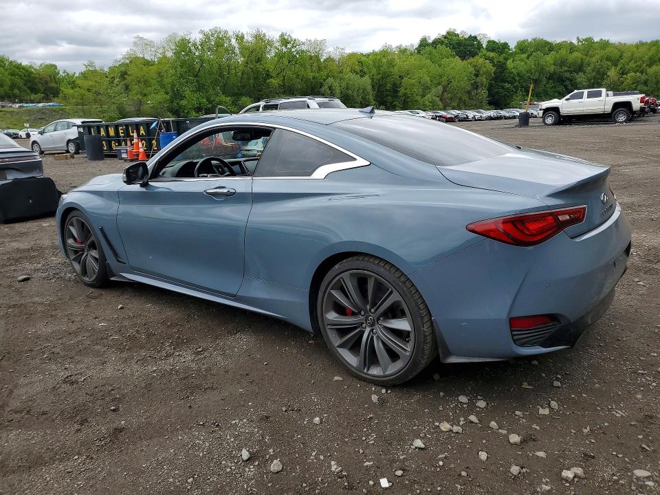 2021 Infiniti Q60 VIN JN1FV7LK7MM530405 COPART salvage auction — UNDERCARRIAGE, Ny - Mv-907A Salvage Certificate, sold $7,700 on 2026-07-28 (photo 2)