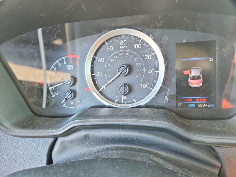 2020 Toyota Corolla VIN 5YFEPRAE9LP045819 COPART salvage auction — FRONT END, VA - CERT OF TITLE - SALVAGE, sold $5,400 on 2026-07-15 (photo 9)