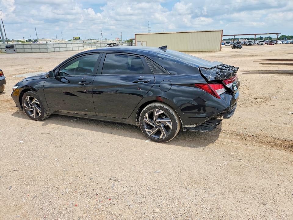 2025 Hyundai Elantra VIN KMHLM4DG1SU015663 COPART salvage auction — REAR END, TX - SALVAGE VEHICLE TITLE (P), sold $5,000 on 2026-07-22 (photo 2)