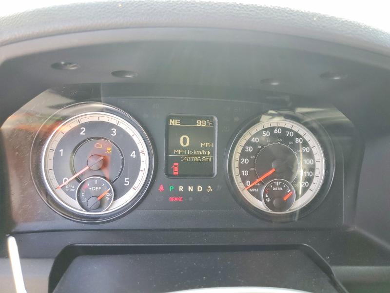 2016 Ram 2500 VIN 3C6UR5DL0GG256998 COPART salvage auction — FRONT END, Al - Cert Of Title-Salvage Title, sold $7,500 on 2026-07-28 (photo 9)