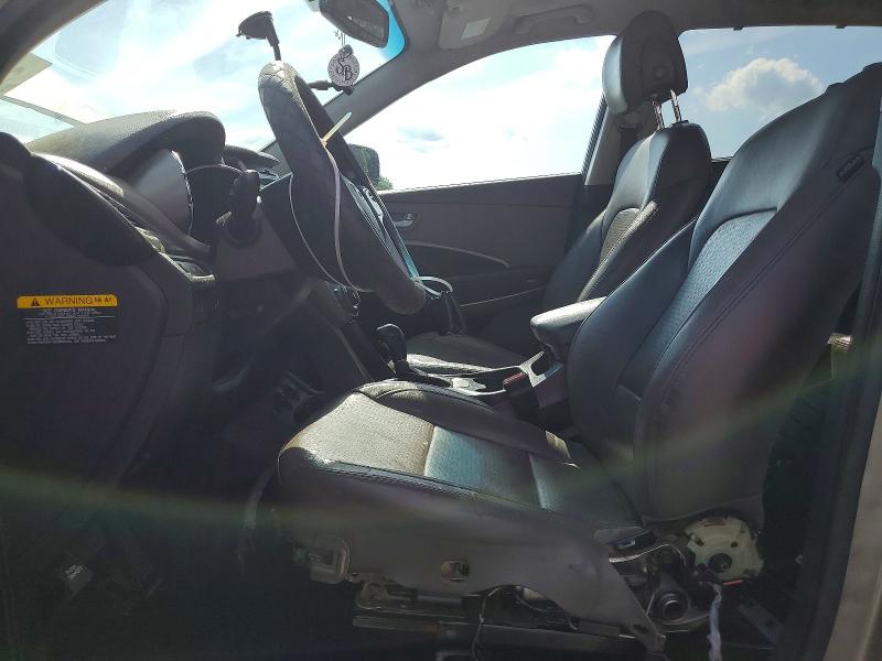 2015 Hyundai Santa fe VIN 5XYZW4LA5FG302288 COPART salvage auction — REAR END, Nc - Salvage Certificate Of Title, sold $2,250 on 2026-07-09 (photo 7)