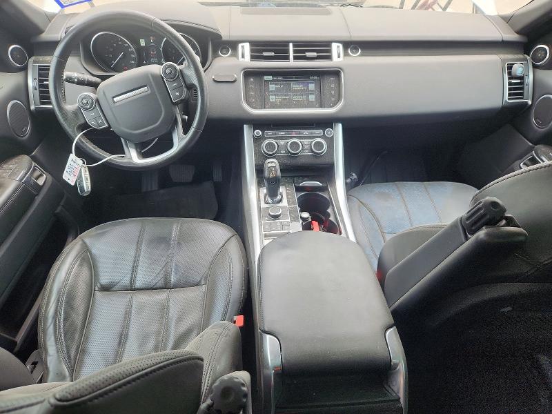 2016 Land rover RANGE ROVER VIN SALWR2PF9GA121886 COPART salvage auction — MECHANICAL, Tx - Certificate Of Title (P), sold $1,850 on 2026-07-02 (photo 8)