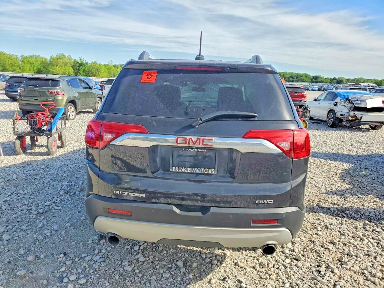 2019 GMC Acadia VIN 1GKKNULSXKZ172716 COPART salvage auction — Front End, MI - CERTIFICATE OF TITLE, sold $1,200 on 2026-07-02 (photo 6)