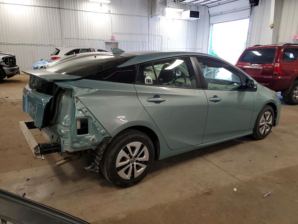 2016 Toyota Prius VIN JTDKARFU7G3024079 COPART salvage auction — REAR END, MN - CERT OF TITLE-SALVAGE, sold $5,000 on 2026-07-07 (photo 3)