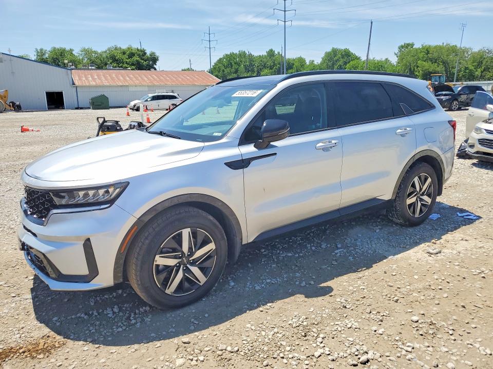 2022 Kia Sorento VIN 5XYRL4LC3NG155803 COPART salvage auction — FRONT END, Oh - Cert Of Title-Salvage, sold $8,800 on 2026-07-07 (photo 1)
