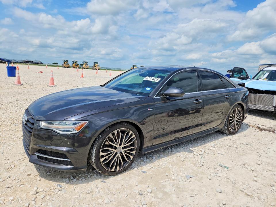 2016 Audi A6 VIN WAUGFAFC6GN014189 COPART salvage auction — REAR END, Tx - Salvage Vehicle Title, sold $2,600 on 2026-07-30 (photo 1)