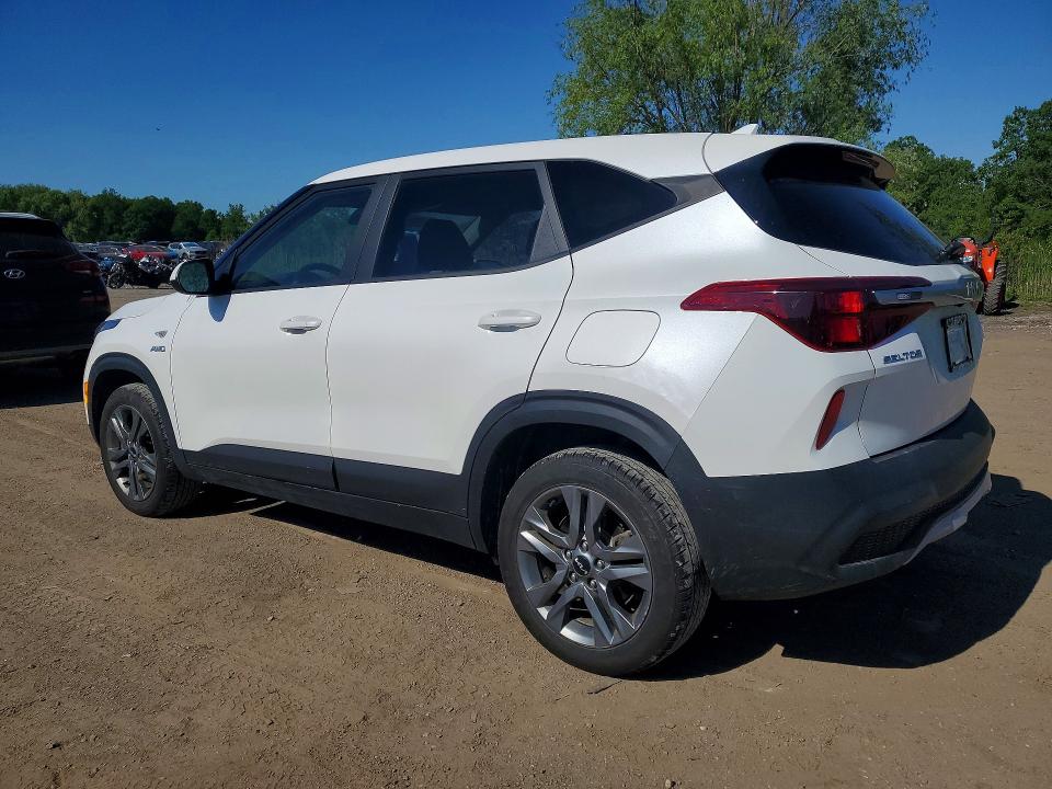 2022 Kia Seltos VIN KNDEPCAA7N7310039 COPART salvage auction — HAIL, Oh - Cert Of Title-Salvage, sold $4,900 on 2026-07-16 (photo 2)