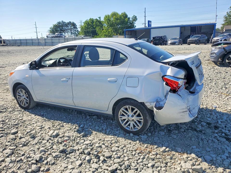 2024 Mitsubishi Mirage VIN ML32FUFJ9RHF15064 COPART salvage auction — REAR END, Fl - Certificate Of Destruction, sold $2,250 on 2026-07-22 (photo 2)