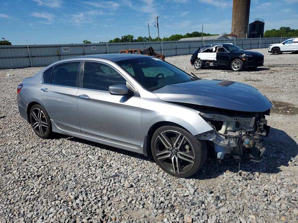 2017 Honda Accord VIN 1HGCR2F57HA160675 COPART salvage auction — FRONT END, Al - Cert Of Title-Salvage Title, sold $3,050 on 2026-07-02 (photo 4)