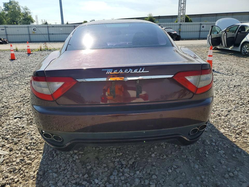 2008 Maserati Granturismo VIN ZAMGJ45A480036379 COPART salvage auction — MINOR DENT/SCRATCHES, Oh - Certificate Of Title (P), sold $5,900 on 2026-07-07 (photo 6)