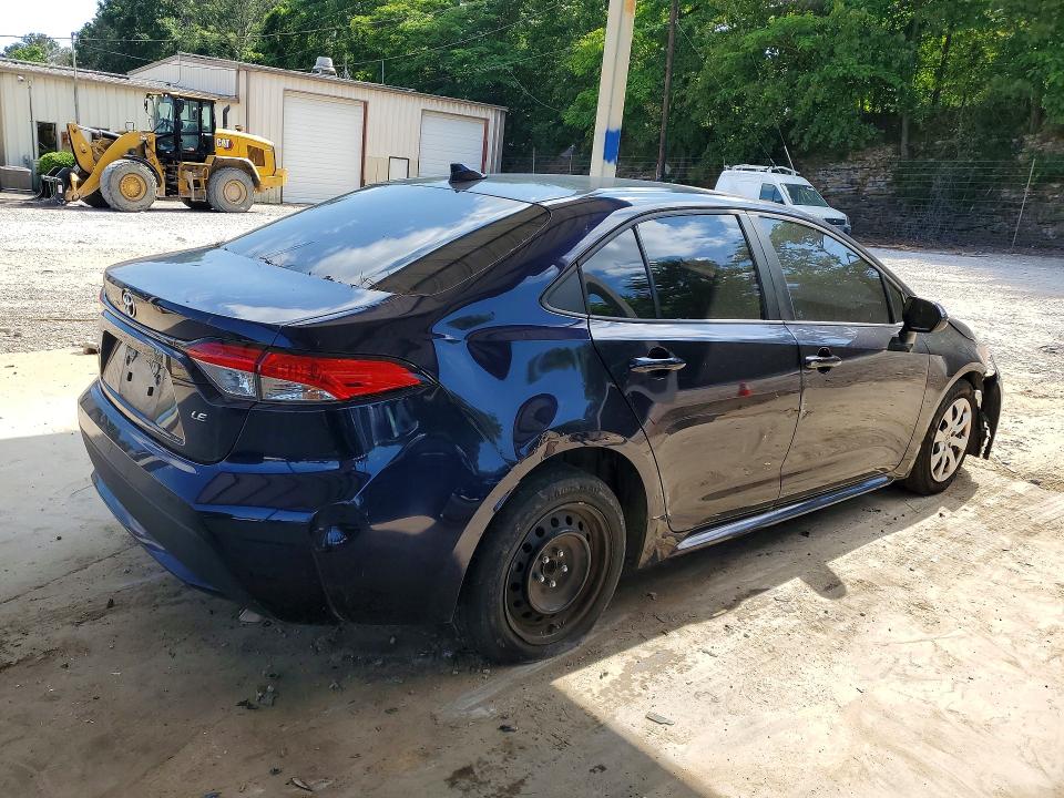 2022 Toyota Corolla VIN 5YFEPMAE6NP328894 COPART salvage auction — FRONT END, Al - Cert Of Title-Salvage Title, sold $4,350 on 2026-07-14 (photo 3)