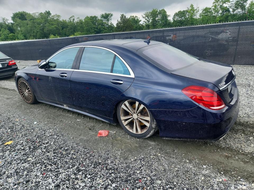 2015 Mercedes-benz S class VIN WDDUG8CB9FA070789 COPART salvage auction — MINOR DENT/SCRATCHES, SC - CERTIFICATE OF TITLE (P), sold $6,800 on 2026-08-13 (photo 2)