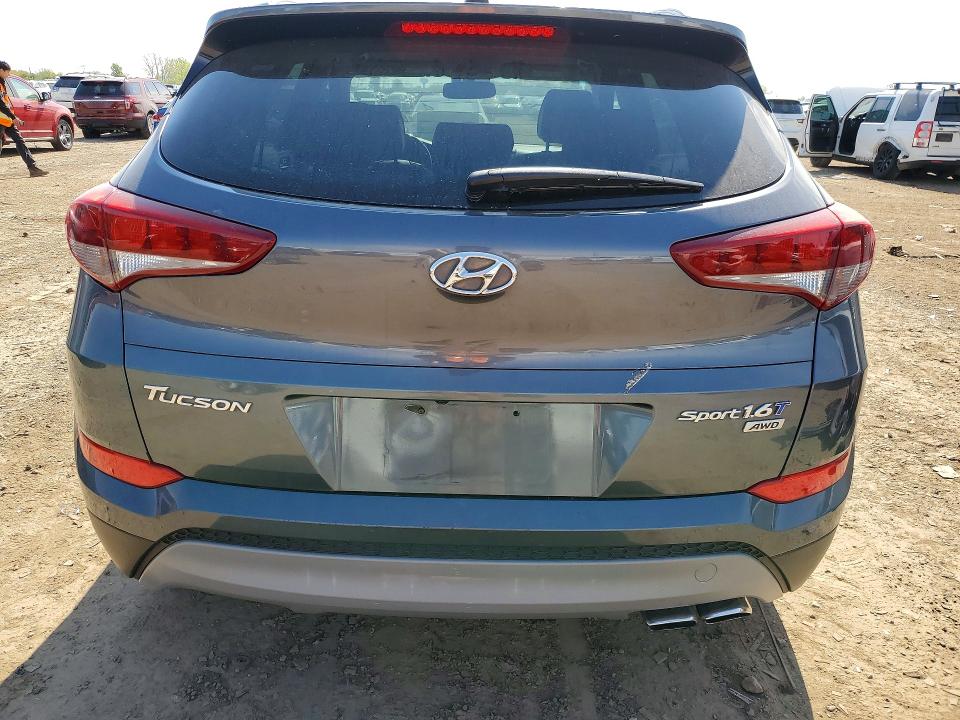 2017 Hyundai VIN KM8J3CA29HU402581 COPART salvage auction — SIDE, Il - Salvage Certificate, sold $3,050 on 2026-07-16 (photo 6)