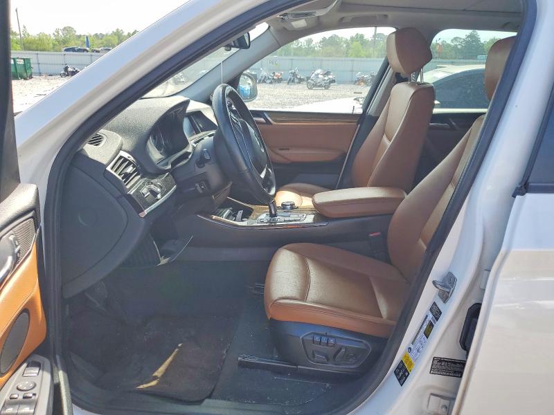 2015 BMW X3 VIN 5UXWY3C50F0E97461 COPART salvage auction — WATER/FLOOD, AL - CERT OF TITLE-SALVAGE TITLE, sold $4,100 on 2026-07-02 (photo 7)