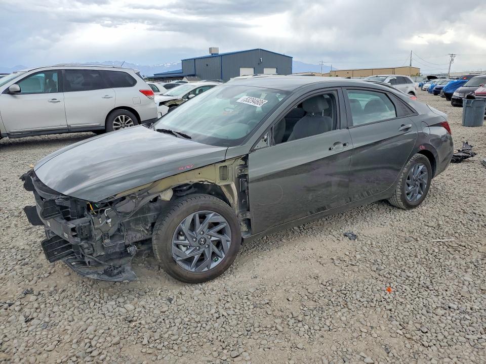 2024 Hyundai Elantra VIN KMHLM4DGXRU765220 COPART salvage auction — FRONT END, Ut - Salvage Certificate, sold $4,650 on 2026-07-10 (photo 1)