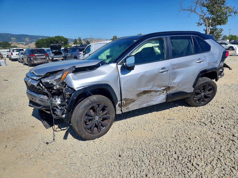 2024 Toyota VIN JTME6RFV8RD567199 COPART salvage auction — REAR END, Ca - Salvage Certificate, sold $5,200 on 2026-07-28 (photo 1)